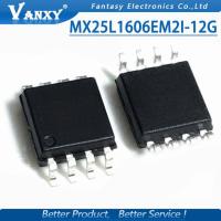 10 pcs MX25L1606EM2I-12G SOP MX25L1606 SOP8 25L1606EM2I SOP-8 25L1606EM2I-12G 25L1606 MX25L1606EM2I-12