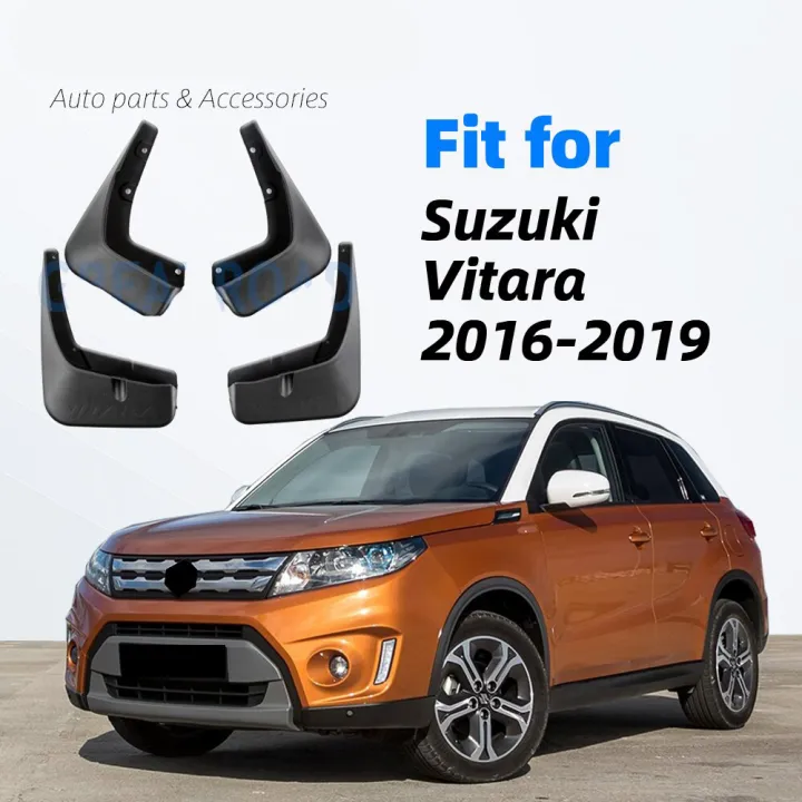 Reibstreifen / Seitenschutz Für Suzuki Vitara 5D Mk4 (2015-2021) - Selbstklebend, Schwarz, Kein Bohren Nötig