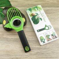 Avocado Slicer 3 In 1 With Handle Core Division Multi-function Fruit Knife Pulp Separation Corer Meat Scraper