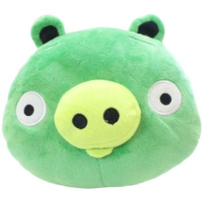 Angry Birds Green Pigs Cartoon Plush Stuffed Toys Children Comfort Pillows Home Accessories Animation Periphery Holiday Gift