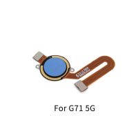 สําหรับ Motorola Moto G31 G41 G51 G71 5G Home Power Button ลายนิ้วมือ เซนเซอร์ Flex Cable อะไหล่ซ่อม