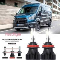 หลอดไฟหน้ารถยนต์ LED LAI 40w 6000k สีขาว สําหรับ FORD Transit V363 2016-2023 2PCS