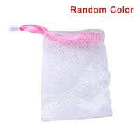 Ribbon foaming net Handmade soap foaming net Facial Bath cleansing net supplies net Foam soap X0E0