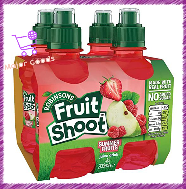 Robinsons Fruit Shoot Fruit Juice Summer Fruits 4x200ml | Lazada