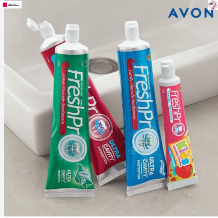 Fresh Pro Family Fluoride Toothpastes Menthol Red 160 G Lazada PH