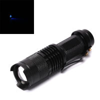 UV อัลตร้าไวโอเลต Xuyongming ไฟฉาย LED Blacklight 395 365 NM ไฟฉายโคมไฟตรวจสอบ