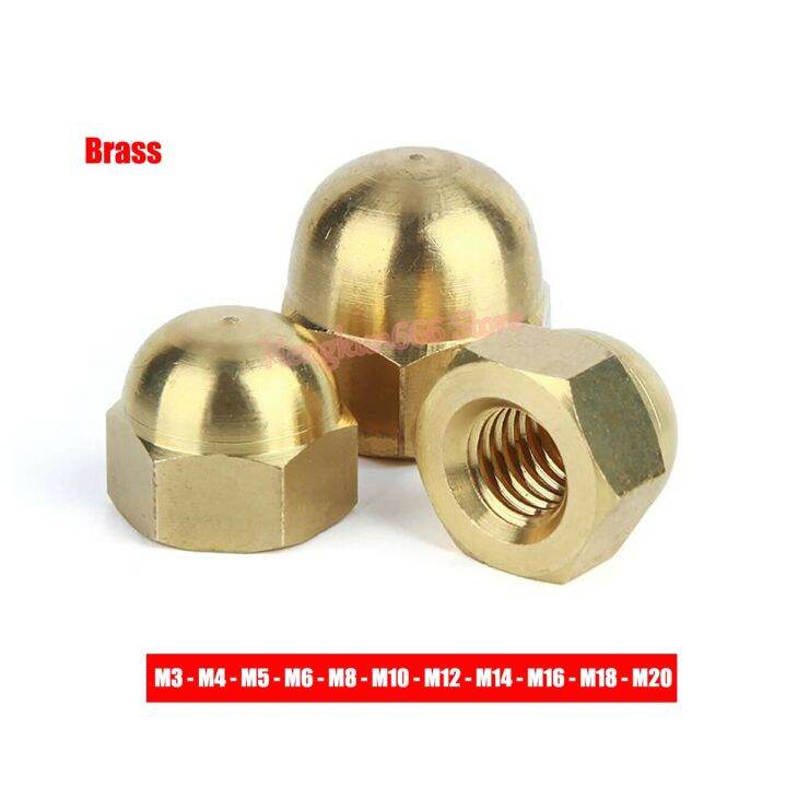 brass-acorn-cap-nuts-dome-head-nut-m3-m4-m5-m6-m8-m10-m12-m14-m16-m18-m20-din1587-brass-decorative-dome-caps-covers-blind-nut