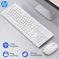 HP CS500ไร้สายแป้นพิมพ์และเมาส์Combo S-รูปคีย์คีย์บอร์ดปลั๊กแอนด์เพลย์Ergonomic 2.4Gเมาส์ไร้สายสำหรับสำนักงานบ้านคอมพิวเตอร์พีซีแล็ปทอป