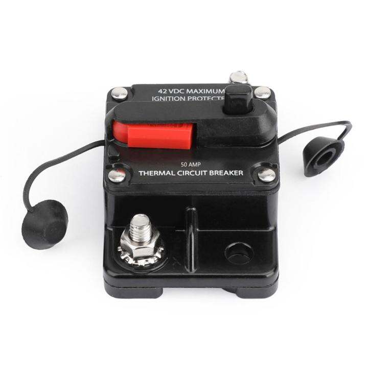 new-quan59258258-areyourshop-ตัวเบรกเกอร์แผงวงจรรีเซ็ตฟิวส์12v-24v-dc-สำหรับเครื่องเสียงรถยนต์รถยนต์ทางทะเล