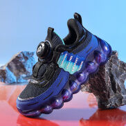 Boys shoes Summer 2023 New children s rotating button sports shoes Girls
