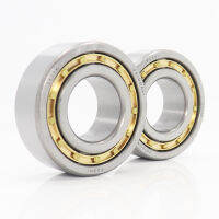 NJ2205EM 25*52*18 mm Cylindrical Roller Bearings Single Row Machined Brass Cage NJ2205 2505K For Motorcycles IJ Planet 5 Sport