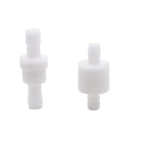 1Pcs 4 6 8 12mm Plastic One Way Inline Check Valve Gas Air Liquid Water Fluids Valve for water rol diesel oils or other