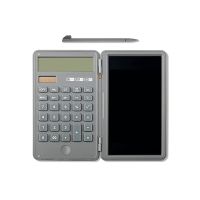 Calculator,12-Digit Display Desk Calcultors with Erasable Writing Table,Solar Battery Dual Power Pocket Calculator