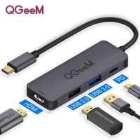 【Sell-Well】 Gadget Lab Bd ฮับ USB สำหรับ Macbook Pro 3พอร์ต USB Type C Hub 3.0 PD HDMI สำหรับ Matebook Pro อะแดปเตอร์ USB Splitter Dock OTG