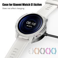 Case for Xiaomi Watch S1 Active  Smartwatch Replacement Accessories Plating Bumper Frame for Xiaomi Mi Watch S1 Active Cover Picture Hangers Hooks