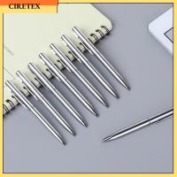 CIRETEX 1PC โรงเรียนสำนักงาน แฟชั่น ของขวัญ เครื่องมือเขียน ลายเซ็น ปากกาลูกลื่นโลหะ ปากกาน้ำ เครื่องเขียน อุปกรณ์เครื่องเขียน