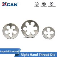 XCAN 1pc G1/4 19 G1/8 28 1/4 NC20 3/8 NC16 7/8 14UNF 1/2 28 UNEF Right Hand Thread Die Machine Screw Die