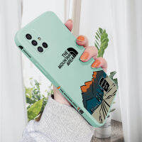 เคสโทรศัพท์เซลล์สำหรับ Samsung Galaxy A51เคสโทรศัพท์สำหรับเด็กผู้หญิงเรียบง่ายสำหรับเด็กผู้ชายธรรมชาติ Moutain Casing Liquid ขอบด้านข้างกล้องฝาหลังปกป้อง