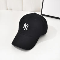 LY MLB หมวกเบสบอล New York Yankees หมวกกันแดดลำลองหมวกผ้าฝ้าย P สำหรับชายและหญิงการป้องกันแสงแดดแบบสบายๆหมวกผ้าฝ้ายแบบพกพา All-Match MLB หมวกเบสบอลนิวยอร์กแยงกี้หมวก