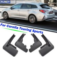 บังโคลนหน้ารถยนต์แผ่นบังโคลน4ชิ้น/เซ็ตสำหรับ Toyota Corolla E210 Touring Sports Estate 2019-2022แผ่นกันกระเซ็นที่ปัดโคลนแผ่นบังโคลนรถ