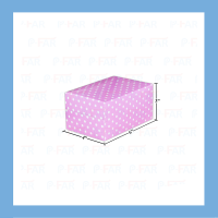 กล่องชิ้น 5x5x3นิ้ว*ไม่เจาะ
