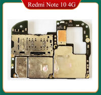 สำหรับเมนบอร์ด Redmi NOTE 10 4G ของแท้บอร์ดตรรกะปลดล็อคเมนบอร์ดทุกรุ่นสำหรับ Redmi NOTE 10 4G พร้อมชิปเต็มรูปแบบ