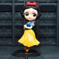 Disney 14cm Q version Princess Snow White PVC Action Figures Model Doll Toys