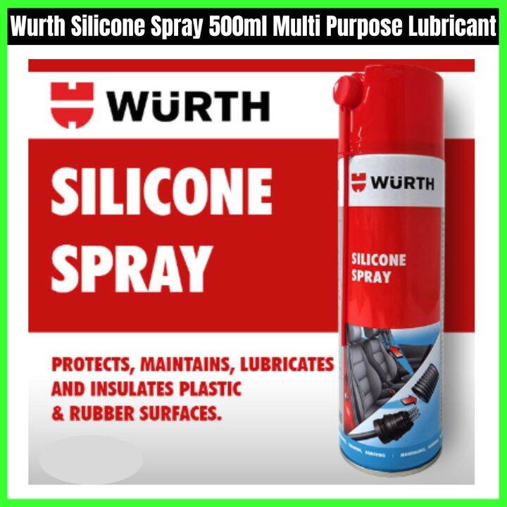 Wurth Silicone Spray 500ml Multi Purpose Lubricant Lazada PH