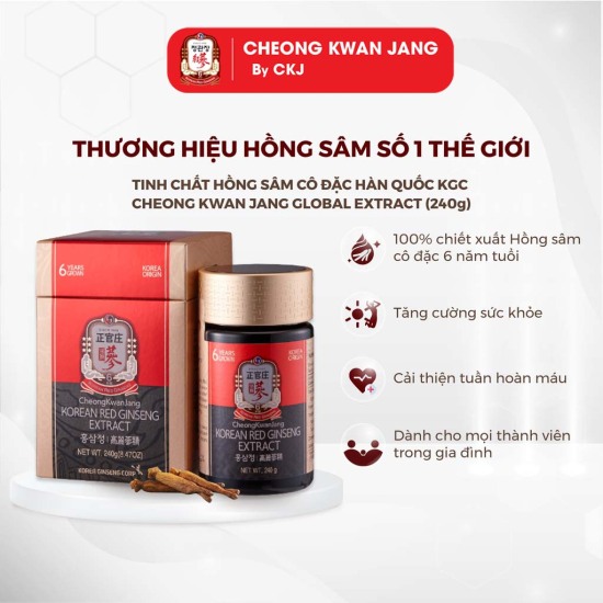 Cao hồng sâm kgc cheong kwan jang extract 240g - ảnh sản phẩm 1