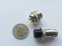 GX16 5P GX16 5 Pin Diameter 16mm Male &amp; Female Screw Type Electrical Plug Connector Socket Wire Panel Connector Circular