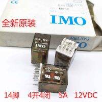 (ใหม่-ของแท้) RY4 1XX12VCD ใหม่250AVC รีเลย์ IMO สไตล์อังกฤษความ Hh54p 14ฟุต5A