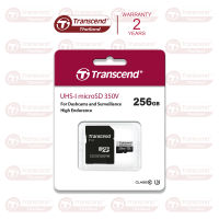 MicroSD Card 256GB : High Endurance : USD350V -Transcend -รับประกัน 2 ปี - มีใบกำกับภาษี