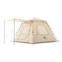 3-4 People Waterproof Outdoor Automatic Tents Quick Opening Family Camping Tents Five-Sided Ventilation UPF50+