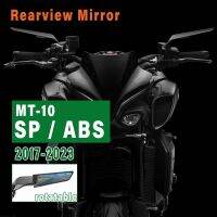 อุปกรณ์เสริมสำหรับ MT10 MT-10 SP MT 10 ABS 2017-2023อะลูมิเนียมมองหลังแบบกระจกสำหรับยามาฮ่าปีกลมข้างปรับได้