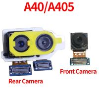 สายเคเบิลกล้องหลักโมดูลกล้องหน้าขนาดเล็กสำหรับซัมซุงกาแล็คซี่ A40 A405 A405f Sm-a405f หลังใหญ่ด้านหลัง