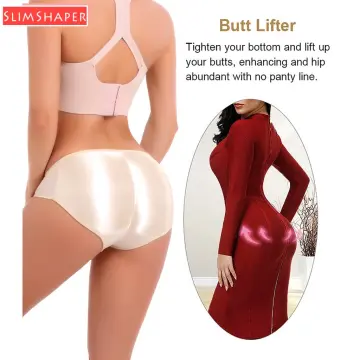 Womens Underwear Fake Butt Lifter Hip Enhancer Shaper Boyshort Control Panties  Pad Panties