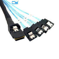 MINI SAS SFF-8087 36P ถึง4 SATA 7Pin HDD Hard Disk Internal Cable,1M