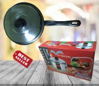 Pan Stainless Steel Cooking Kitchen Home Size 22 CM