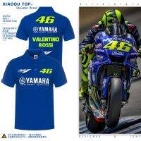 MOTOGP yamaha Fleet Custom Short Sleeve No. 46 Motorcyclist ROSSI Racing Suit POLO Shirt