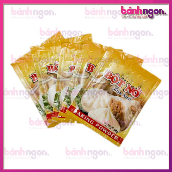 Bộ 5 gói bột nở banking powder làm bánh 5 gói x 50g - ảnh sản phẩm 1