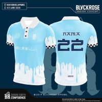 Custom Jersey Blvckroseapparel Polo FULL SUBLIMATION S72S