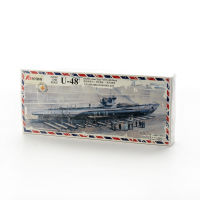 Flyhawk FH1101 1700 U-48 DKM U-BOAT TYPE VII B พร้อม DOCK Plastic Model Kit