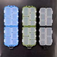 【CW】✥₪❀  10 Compartments Medicine Pill Storage Weekly Plastic Fishing Bait Tackle Fishhook