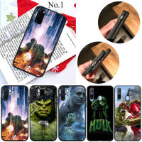 43TEE Marvel Hulk อ่อนนุ่ม High Quality ซิลิโคน TPU Phone เคสโทรศัพท์ ปก หรับ Samsung Galaxy A02 A02S M02 A03 A32 A33 A42 A52 A53 A72 A73 A82 M20 M30 M30S M21 M31 M51 Quantum 2