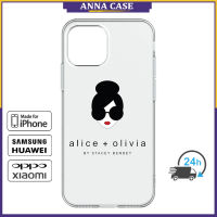 Alice and Olivia Soft Phone Case for iPhone 14 Pro Max / iPhone 13 Pro Max / iPhone 12 Pro Max / XS Max / Samsung Galaxy Note 10 Plus / S22 Ultra / S21 Plus Anti-fall Protective Case Cover