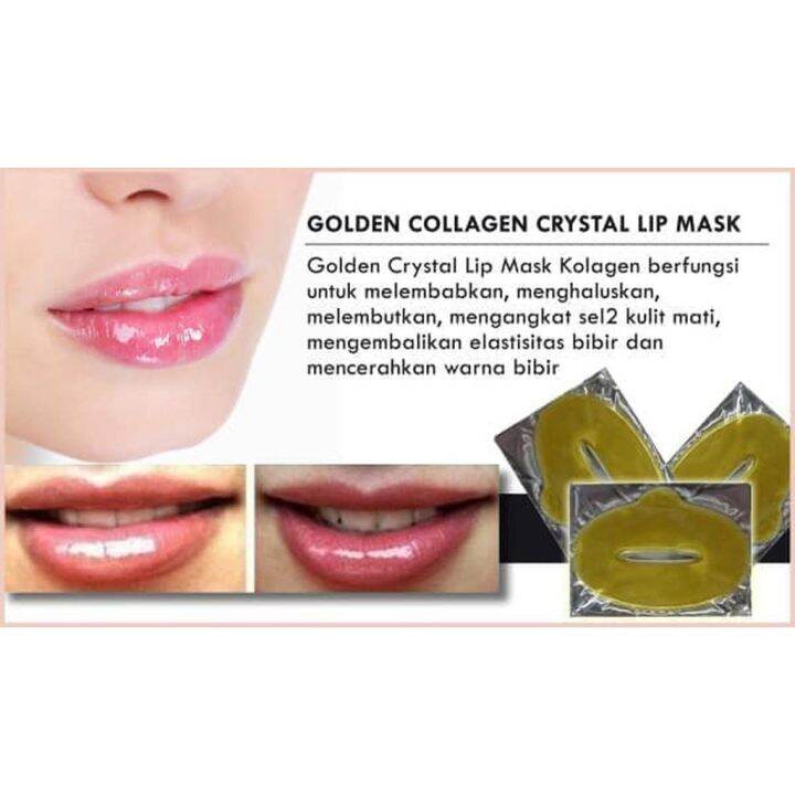 BUY 1 GET 1 COLLAGEN LIP MASK - Masker Bibir Collagen | Lazada Indonesia