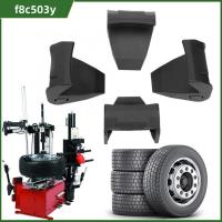 F8C503Y 4Pcs ไนลอนทำจากไนลอน ตัวป้องกันขากรรไกร ส่วนแทรก พลาสติกทำจากพลาสติก ที่หนีบเปลี่ยนยาง ทนทานต่อการใช้งาน ตัวป้องกันป้องกัน ฝาครอบป้องกันยาม สำหรับรถ