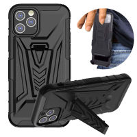 Belt Clip Armor Shockproof Phone Case For iPhone 14 13 12 11 Pro X XS Max XR 7 8 6 6S Plus SE 2020 Stand Holder Protective Cover