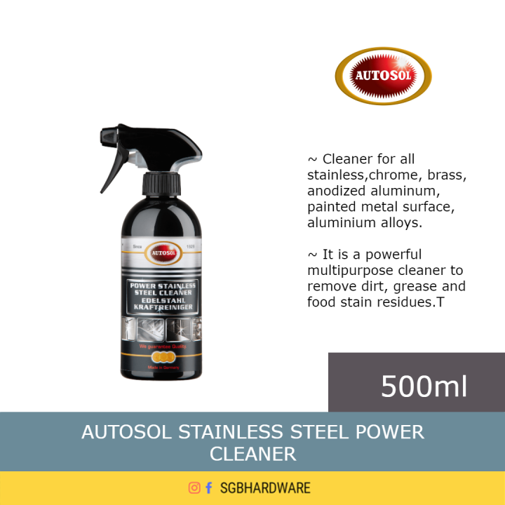 Autosol Stainless Steel Power Cleaner 500ml / Autosol Metal Polish