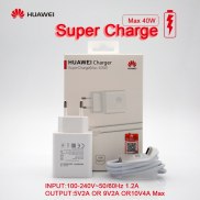 Cáp Supercharge Sạc EU 40W Bộ Chuyển Đổi Nguồn USB 5A Loại USB C Chính